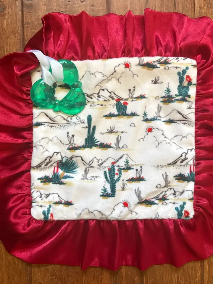 Minky Teether Blanket