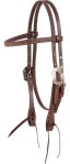 Browband Headstall with Salinas Buckle Latigo Ties