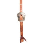 Split Ear Headstall-Harness Leather with Salinas Buckle Latigo Ties