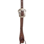 Browband Headstall with Salinas Buckle Latigo Ties