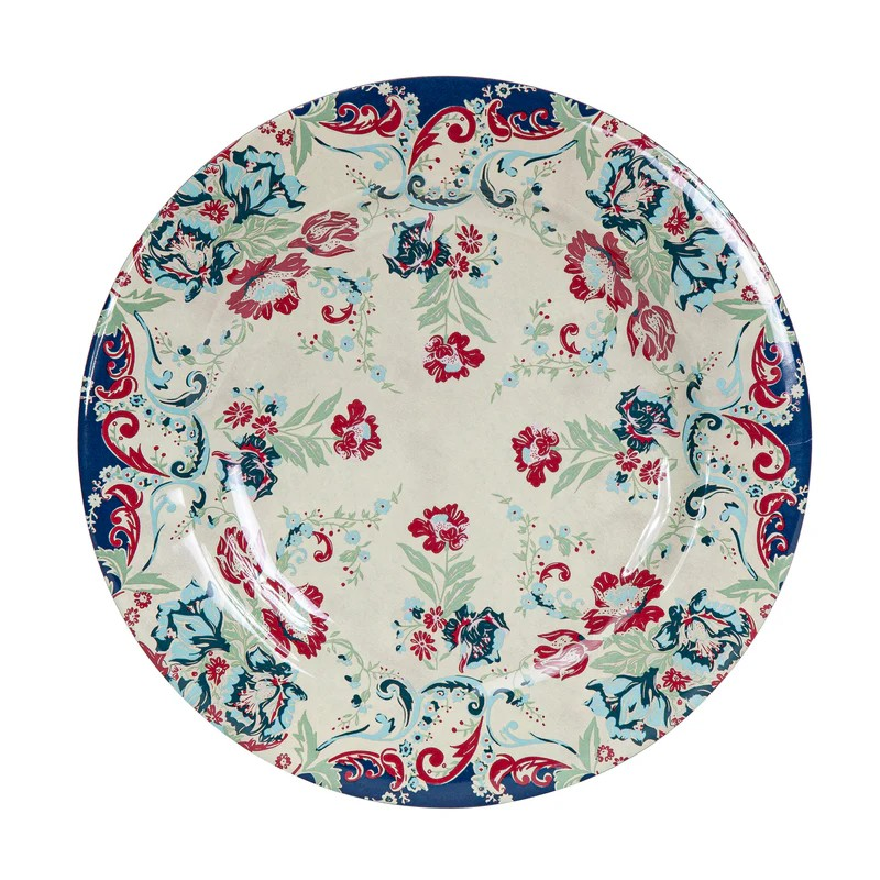 Prairie Floral Dinner Plates-set of 4