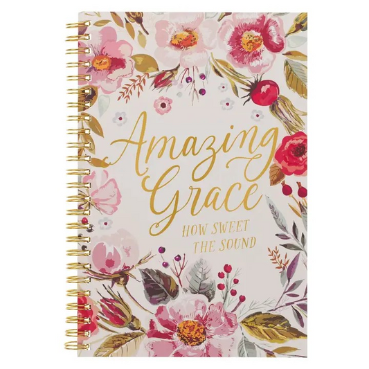 Amazing Grace Spiral Bound Notebook