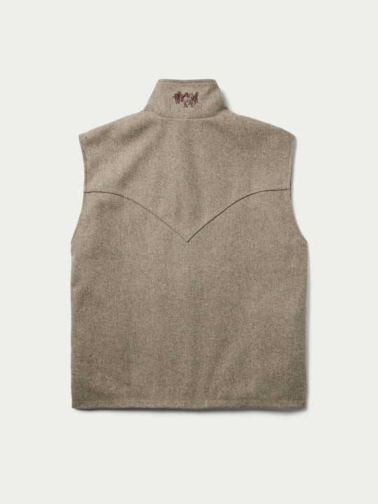 Wool Arena Vest - Taupe