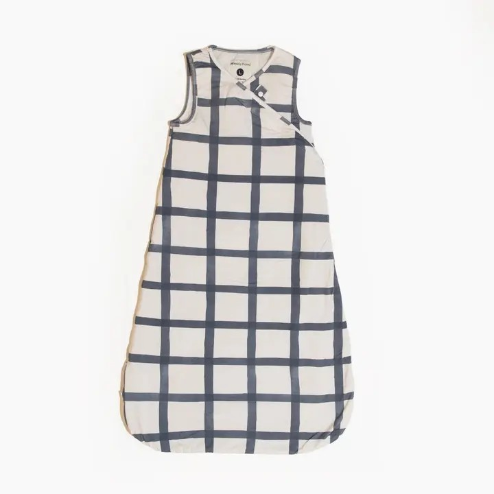 Indigo Windowpane Blanket Sleep Sack